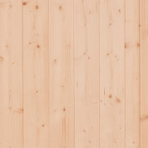 Rivestimento per cabina sauna in abete - 9mm