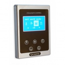 Controllo e tastiera LCD per funzioni avanzate sul generatore per bagno turco
