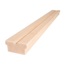 Hemlock glass framing 25x50mm