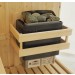Protezione in legno di abete scandinavo essiccato in fornoper stufa per sauna finlandese