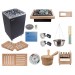 Kit accessori per sauna con stufa Apollo Oceanic - Celebration