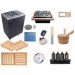 Kit Saunarium Oceanic Deluxe Home con riscaldatore Apollo Saunarium