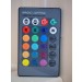 Il telecomando permette di controllare il cambio di colore, la luminosità e 12 differenti tonalità nella cabina sauna ad infrarossi