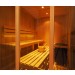Interno della cabina sauna Vision Saunarium V2525 Oceanic (sauna umida o biosauna)