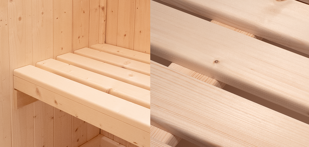kit panche - Cabina Sauna - Celebration Specificazioni