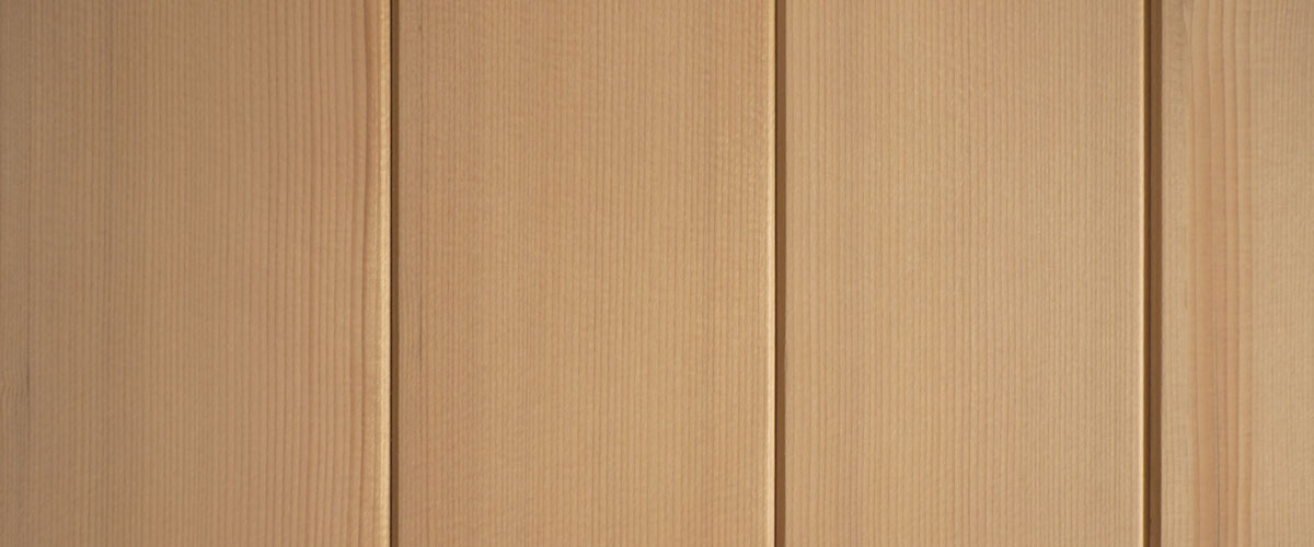 Il legno di hemlock canadese scelto da Oceanic è adatto a tutte le cabine sauna e biosauna (sauna umida) per le sue meravigliose tonalità di marrone e rosso