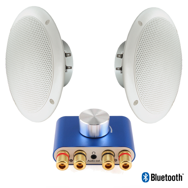Alto-falantes Bluetooth IP65, até 80 °C